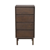 MACKAY Kommode Braun 45x38x92cm - ZEN ZONE Furniture