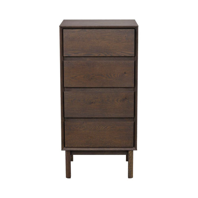 MACKAY Kommode Braun 45x38x92cm - ZEN ZONE Furniture