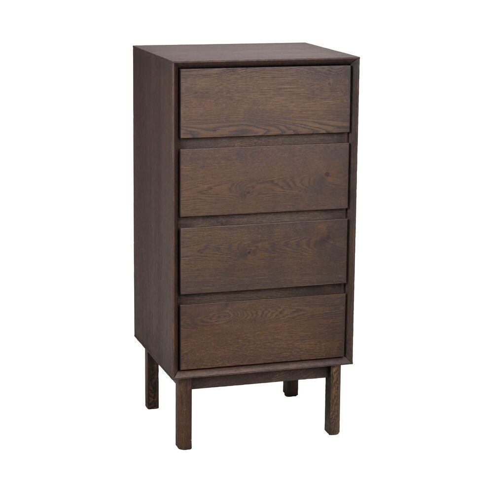MACKAY Kommode Braun 45x38x92cm - ZEN ZONE Furniture
