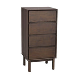 MACKAY Kommode Braun 45x38x92cm - ZEN ZONE Furniture