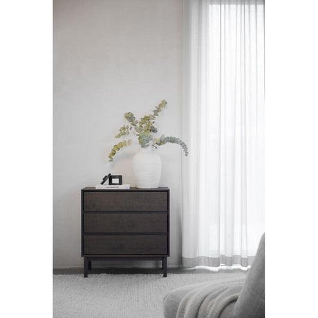 MACKAY Kommode Braun 75x45x75cm - ZEN ZONE Furniture