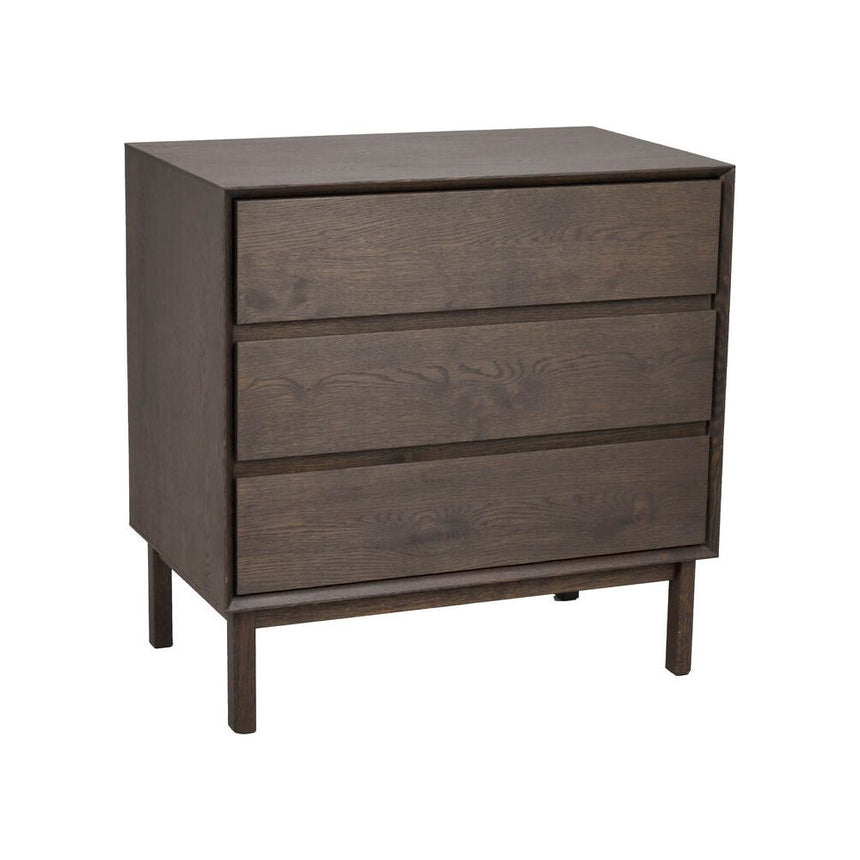 MACKAY Kommode Braun 75x45x75cm - ZEN ZONE Furniture