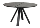 CARRADALE Esstisch Schwarz 130x130x75cm - ZEN ZONE