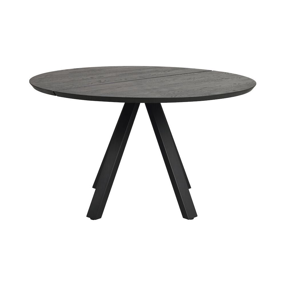 CARRADALE Esstisch Schwarz 130x130x75cm - ZEN ZONE
