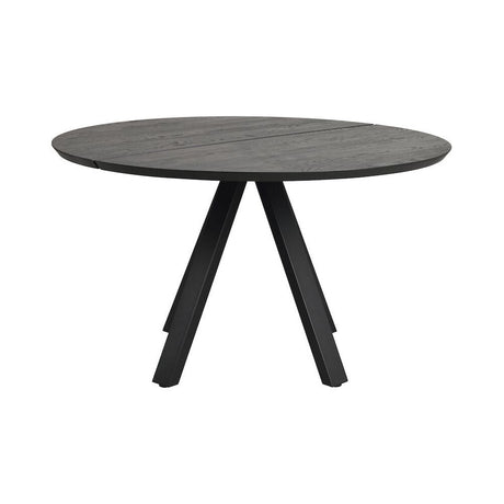 CARRADALE Esstisch Schwarz 130x130x75cm - ZEN ZONE