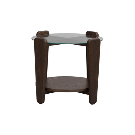 ARRAN Couchtisch Braun 52x52x45cm - ZEN ZONE Furniture