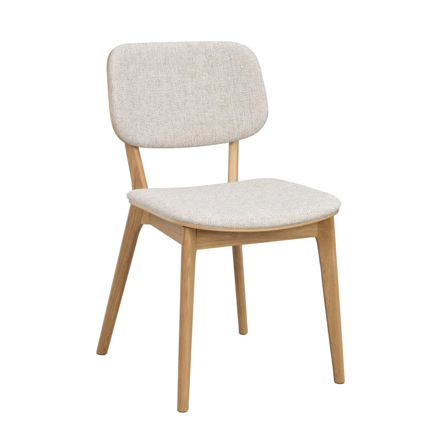 BARRETT Essstuhl massive Eiche, 58x47x83 cm - ZEN ZONE Furniture