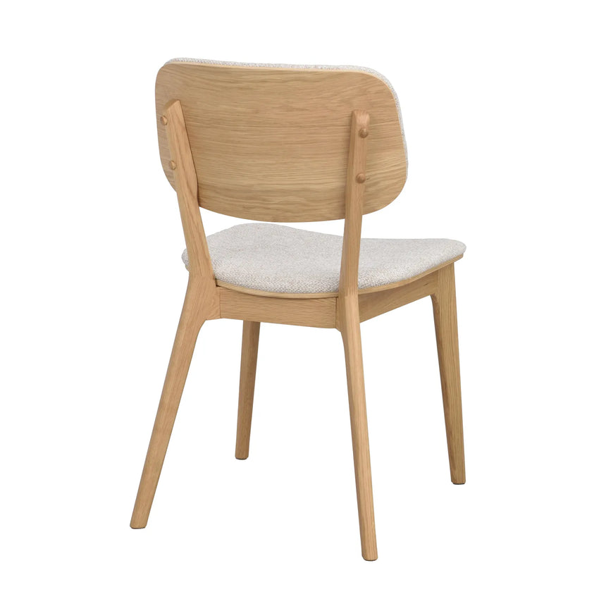 BARRETT Essstuhl massive Eiche, 58x47x83 cm - ZEN ZONE Furniture