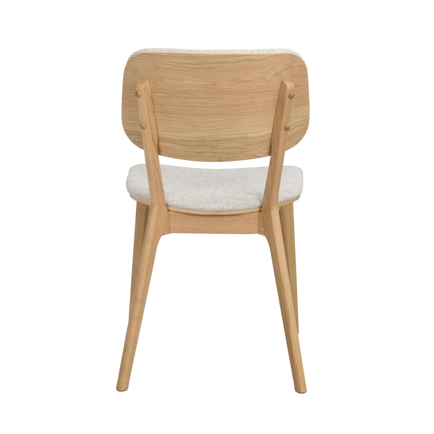 BARRETT Essstuhl massive Eiche, 58x47x83 cm - ZEN ZONE Furniture