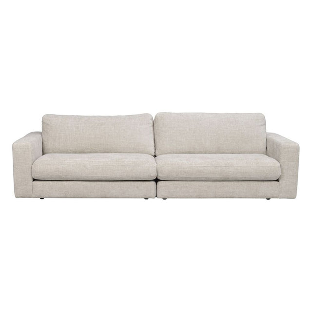 DUNCAN Modulares Sofa Hellgrau 258x103x78cm - ZEN ZONE