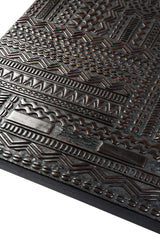 Tabwa Couchtisch - lackiertes Teakholz - schwarz - rechteckig - ZEN ZONE