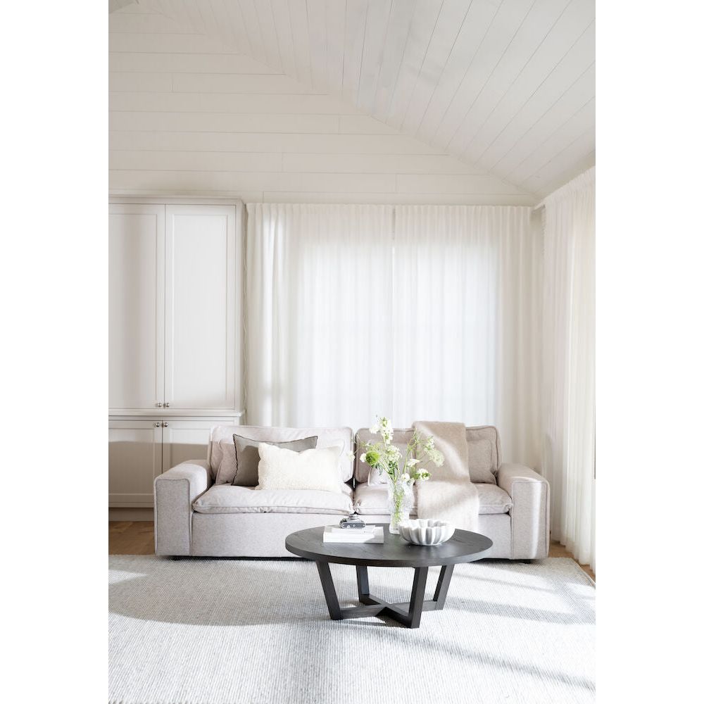 RAWLINS 3-Sitzer-Sofa Beige 259x116x85cm - ZEN ZONE
