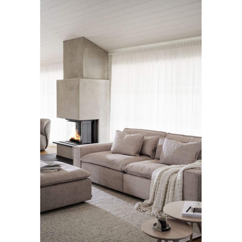 RAWLINS 3-Sitzer-Sofa Beige 259x116x85cm - ZEN ZONE