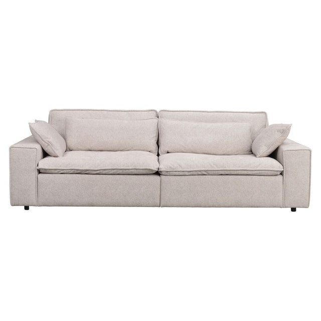 RAWLINS 3-Sitzer-Sofa Beige 259x116x85cm - ZEN ZONE