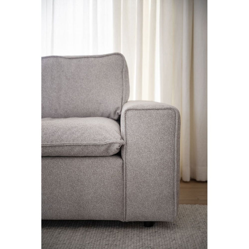 RAWLINS 3-Sitzer-Sofa Beige 259x116x85cm - ZEN ZONE