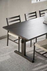 WESTVILLE Esstisch Braun 240x95x75cm - ZEN ZONE