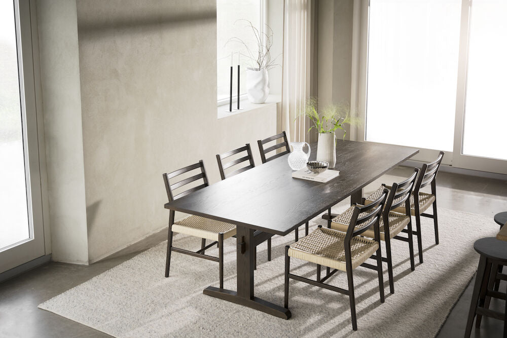 WESTVILLE Esstisch Braun 240x95x75cm - ZEN ZONE