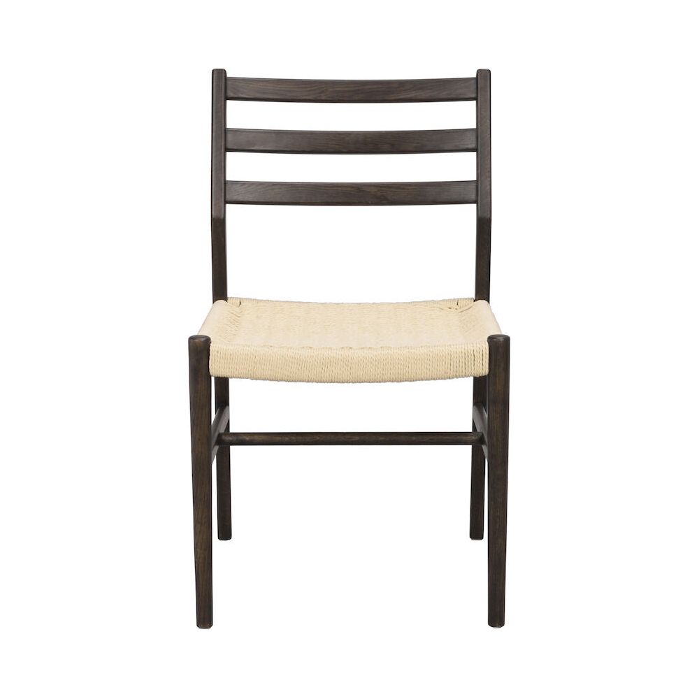 HARLAN Esszimmerstuhl Braun/hellbeige 49x54x86cm - ZEN ZONE