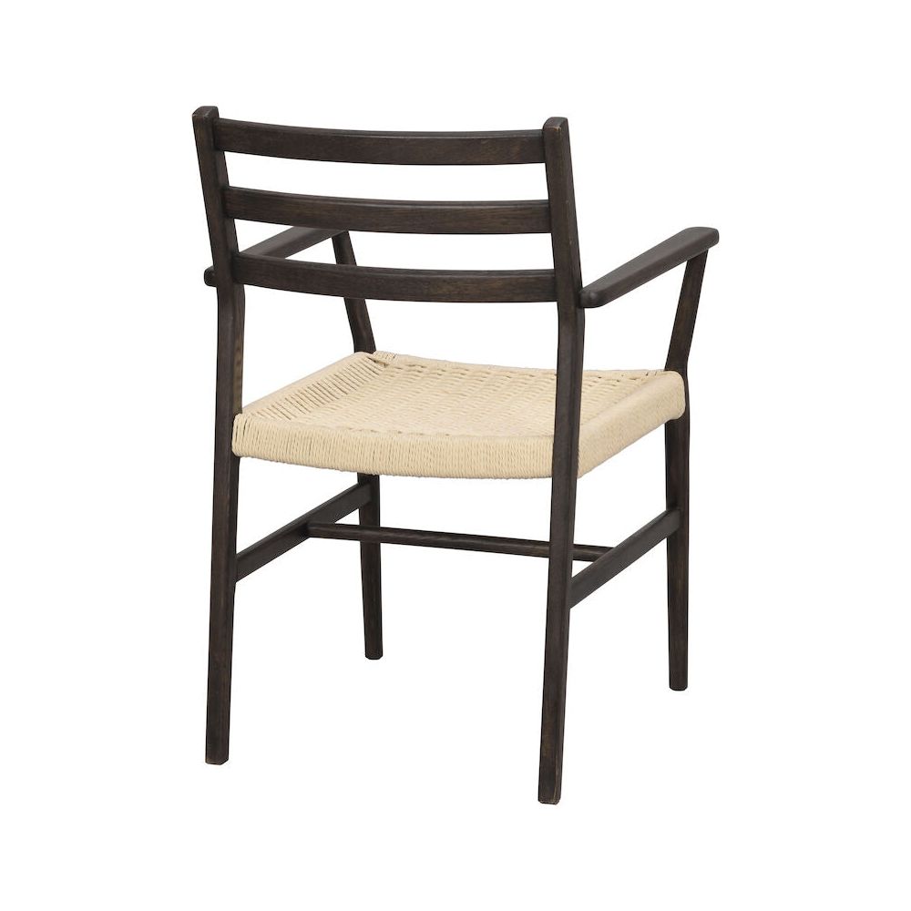 HARLAN Esszimmerstuhl Braun/hellbeige 56x54x86cm - ZEN ZONE