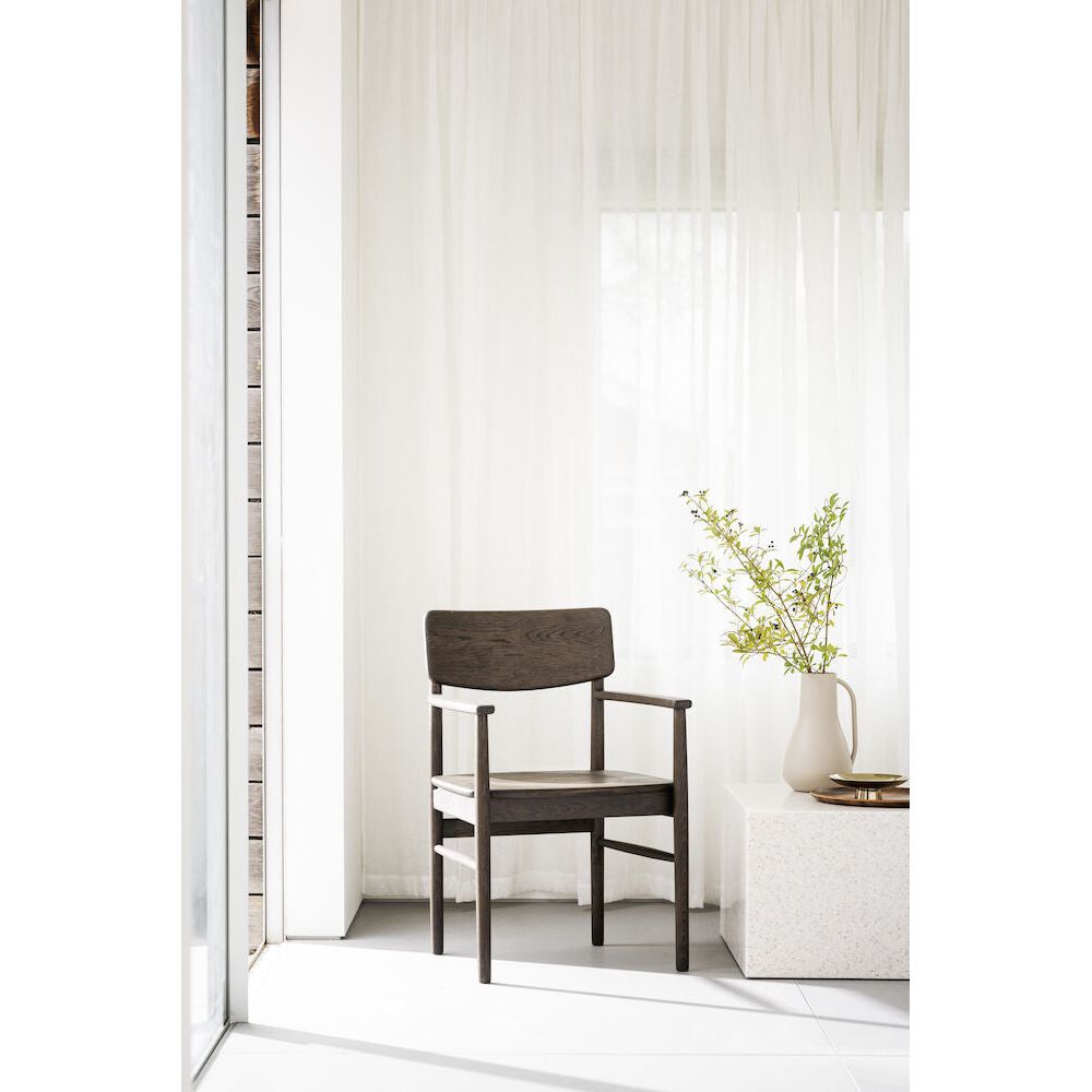 MAIDSTONE Esszimmerstuhl Braun 56x52x86cm - ZEN ZONE