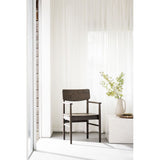 MAIDSTONE Esszimmerstuhl Braun 56x52x86cm - ZEN ZONE