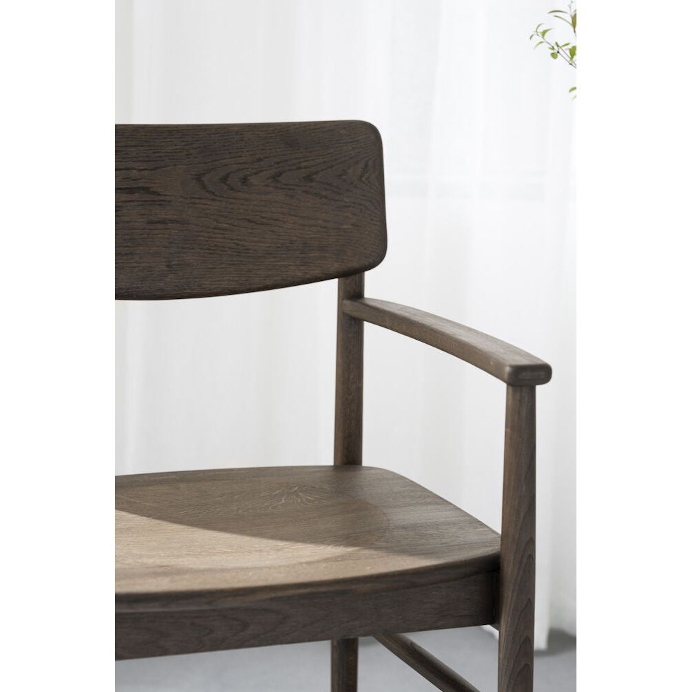 MAIDSTONE Esszimmerstuhl Braun 56x52x86cm - ZEN ZONE
