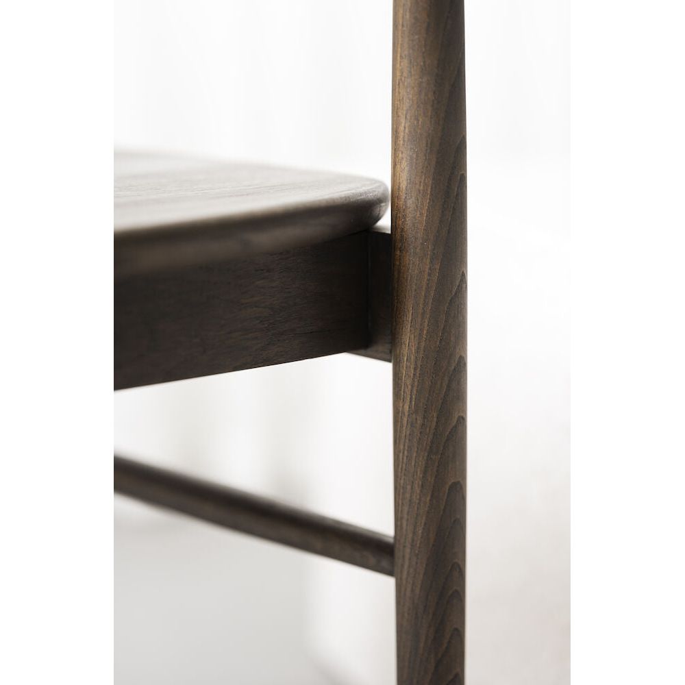 MAIDSTONE Esszimmerstuhl Braun 56x52x86cm - ZEN ZONE