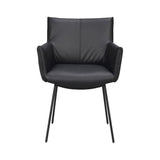 HINCKLEY Esszimmerstuhl Schwarz 58x62x84cm - ZEN ZONE