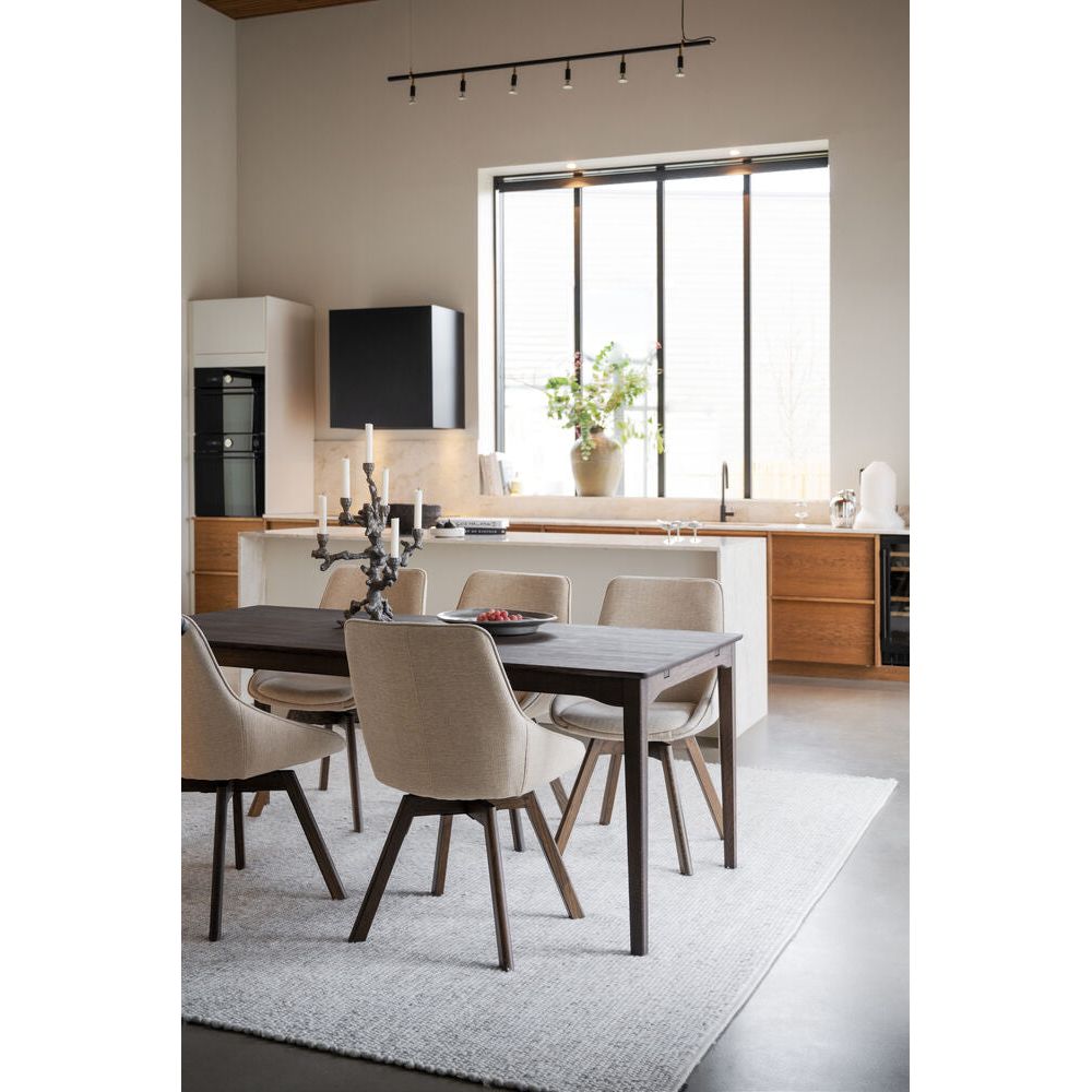 MARKHAM Esstisch Braun 180x90x75cm - ZEN ZONE Furniture