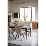 MARKHAM Esstisch Braun 180x90x75cm - ZEN ZONE Furniture