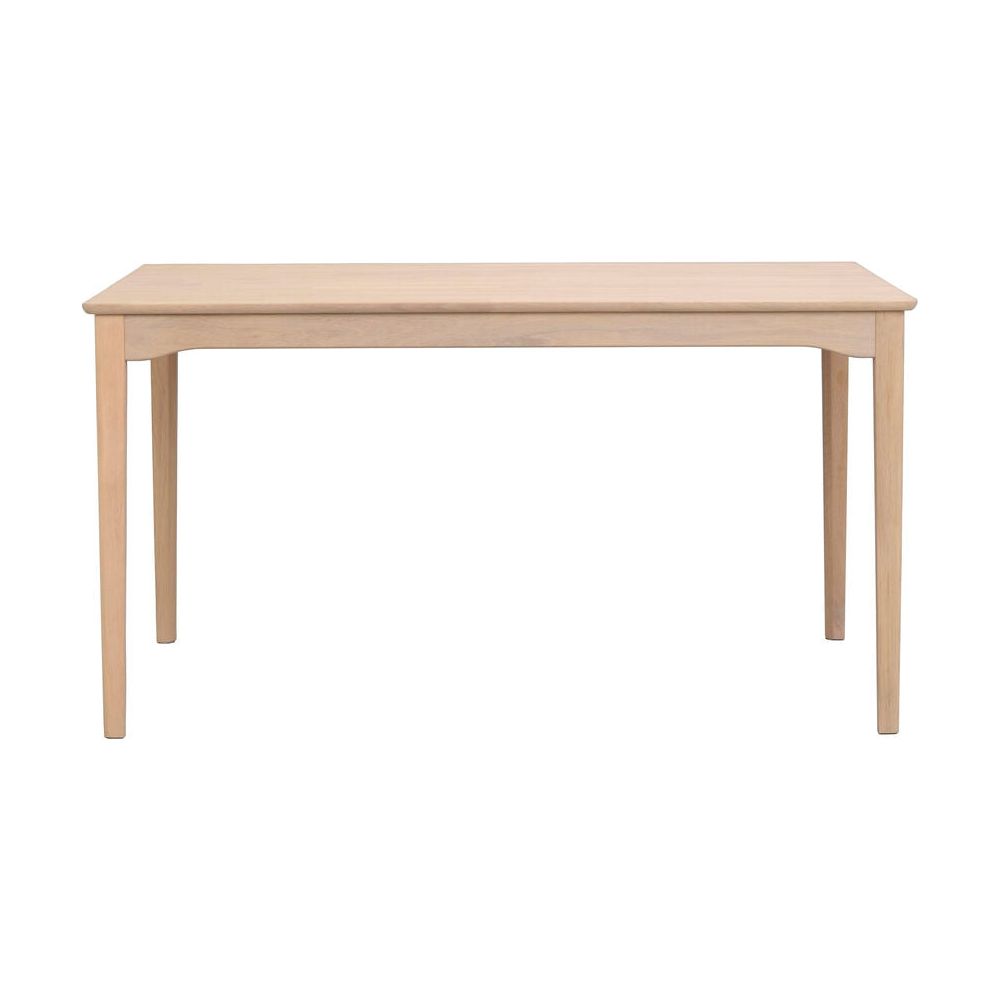 MARKHAM Esstisch Weiß pigmentiert 140x90x75cm - ZEN ZONE Furniture