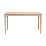 MARKHAM Esstisch Weiß pigmentiert 140x90x75cm - ZEN ZONE Furniture
