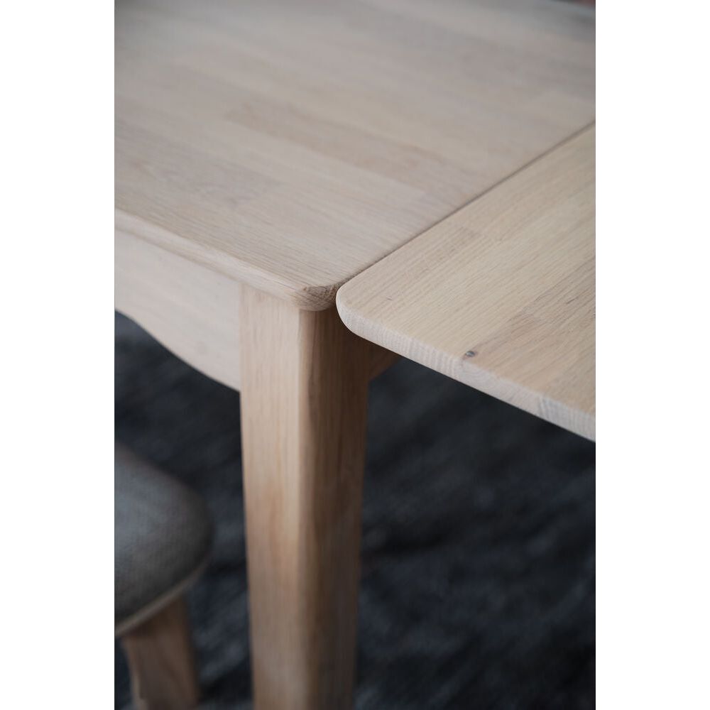 MARKHAM Esstisch Weiß pigmentiert 140x90x75cm - ZEN ZONE Furniture