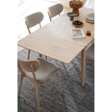 MARKHAM Esstisch Weiß pigmentiert 140x90x75cm - ZEN ZONE Furniture