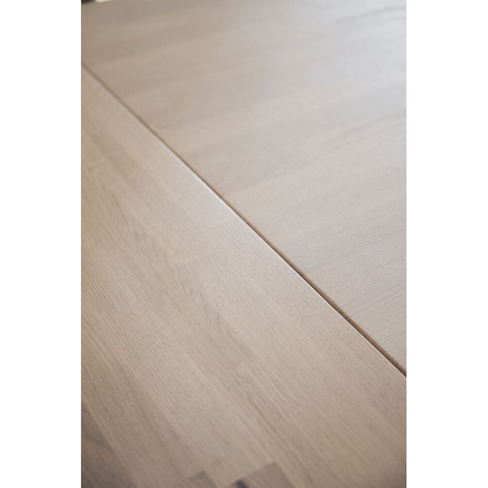 MARKHAM Esstisch Weiß pigmentiert 140x90x75cm - ZEN ZONE Furniture