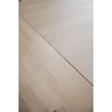 MARKHAM Esstisch Weiß pigmentiert 140x90x75cm - ZEN ZONE Furniture