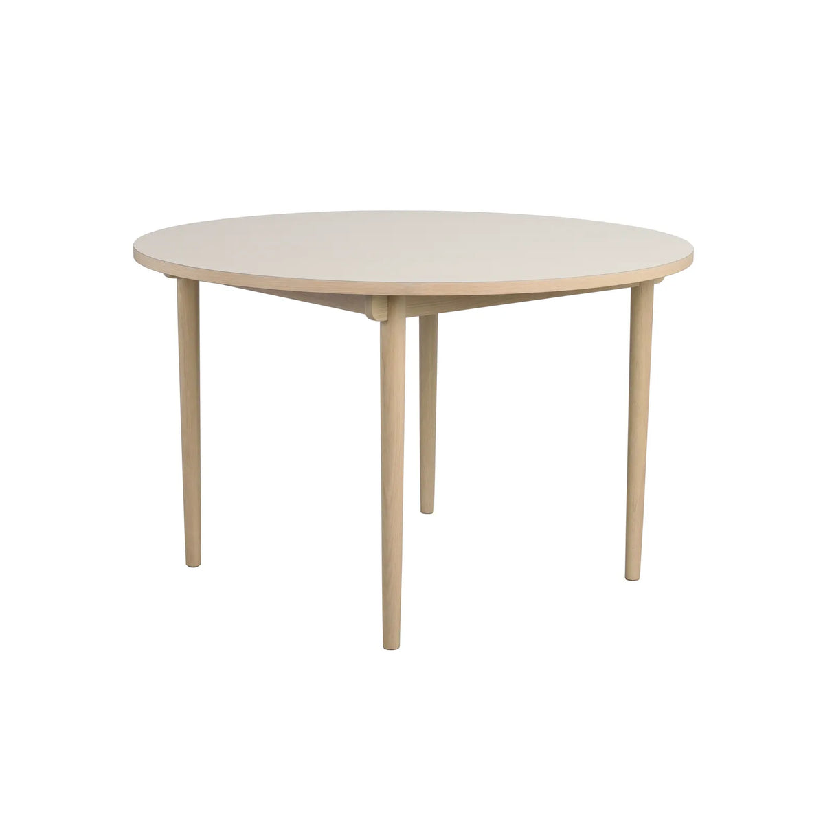 FAIRMOUNT Esstisch Beige/Weiß pigmentiert 120x120x75cm