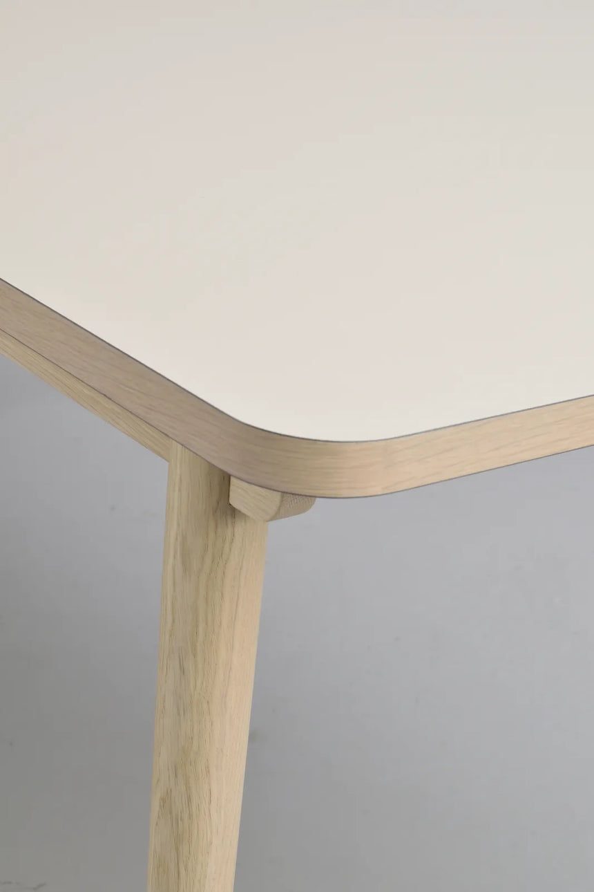 FAIRMOUNT Esstisch Beige/Weiß pigmentiert 220x95x75cm - ZEN ZONE Furniture