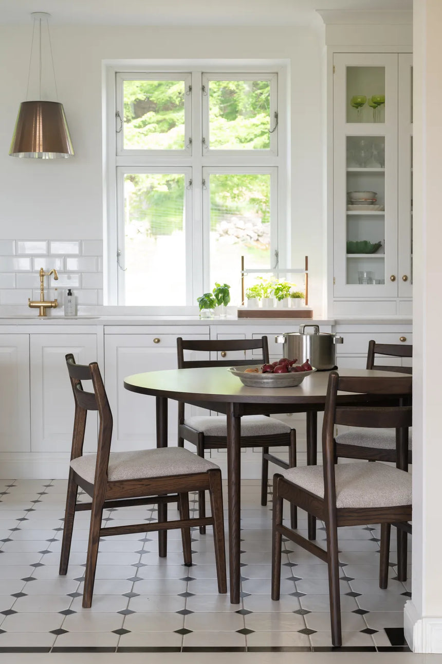 FAIRMOUNT Esstisch Beige/braun 120x120x75cm - ZEN ZONE Furniture