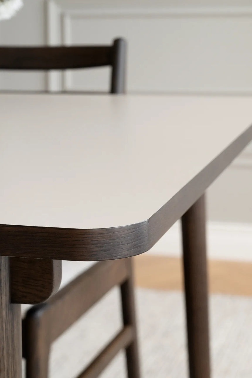 FAIRMOUNT Esstisch Beige/braun 220x95x75cm - ZEN ZONE Furniture