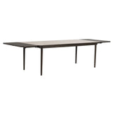 FAIRMOUNT Ausziehplatte Braun 45x95x4cm