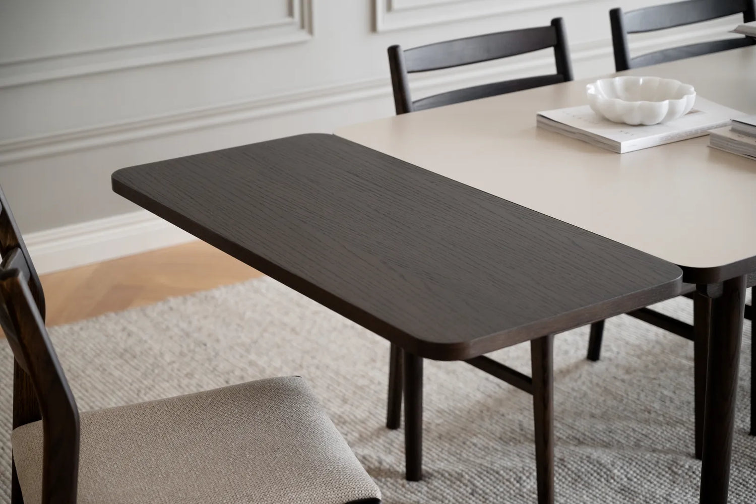 FAIRMOUNT Ausziehplatte Braun 45x95x4cm - ZEN ZONE Furniture