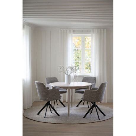AUCKLAND Wollteppich Beige 250x250cm - ZEN ZONE Furniture