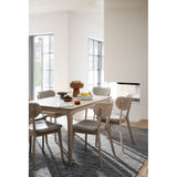 MARKHAM Esstisch Weiß pigmentiert 140x90x75cm - ZEN ZONE Furniture
