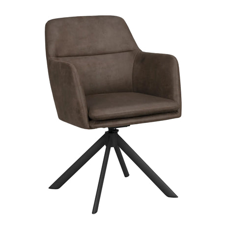 Essstuhl GLADSTONE, mit Drehfunktion, 56x61x84 cm - ZEN ZONE Furniture