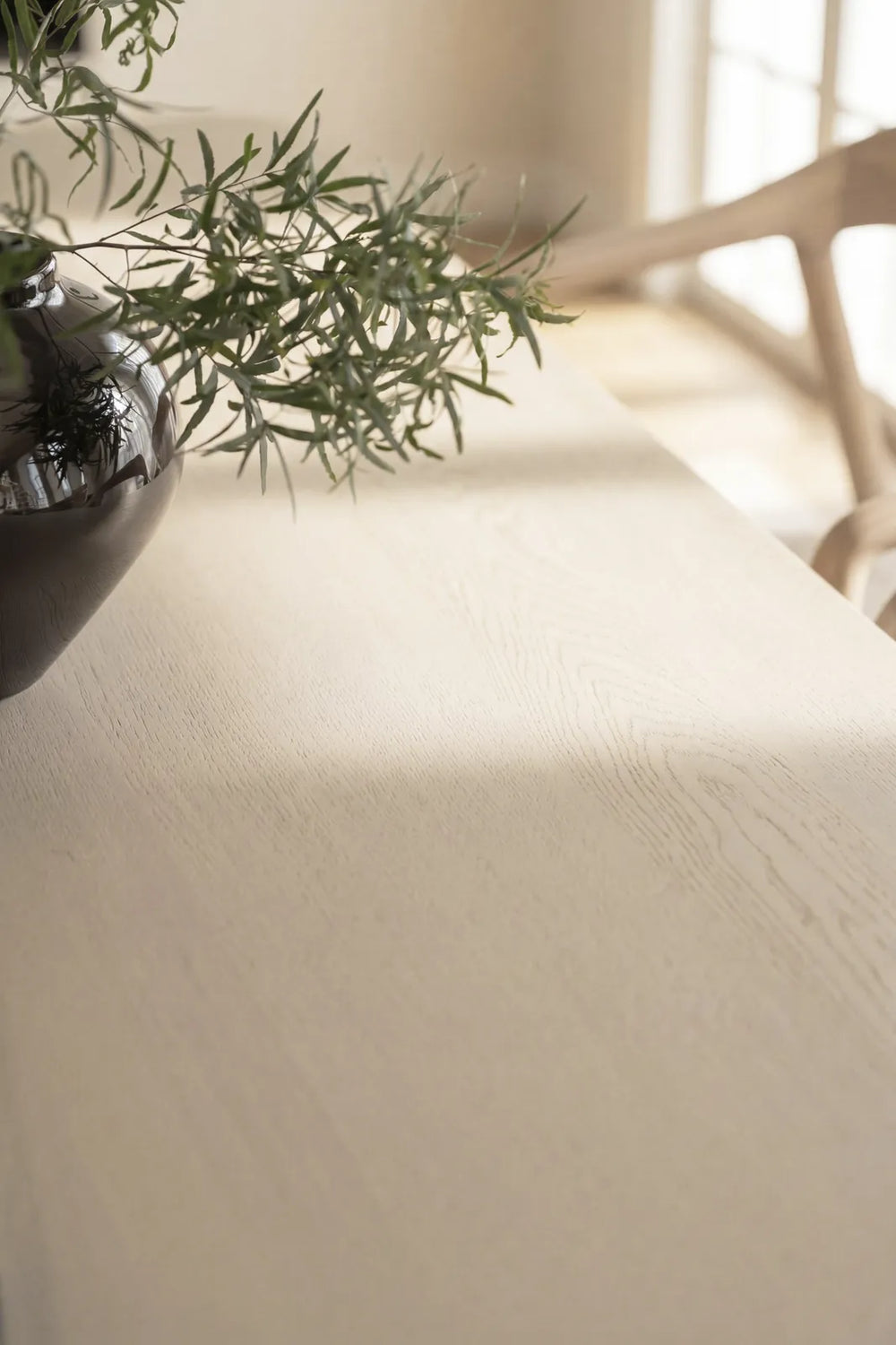 Table de salle à manger DRISCOLL en chêne, 240x100x75 cm