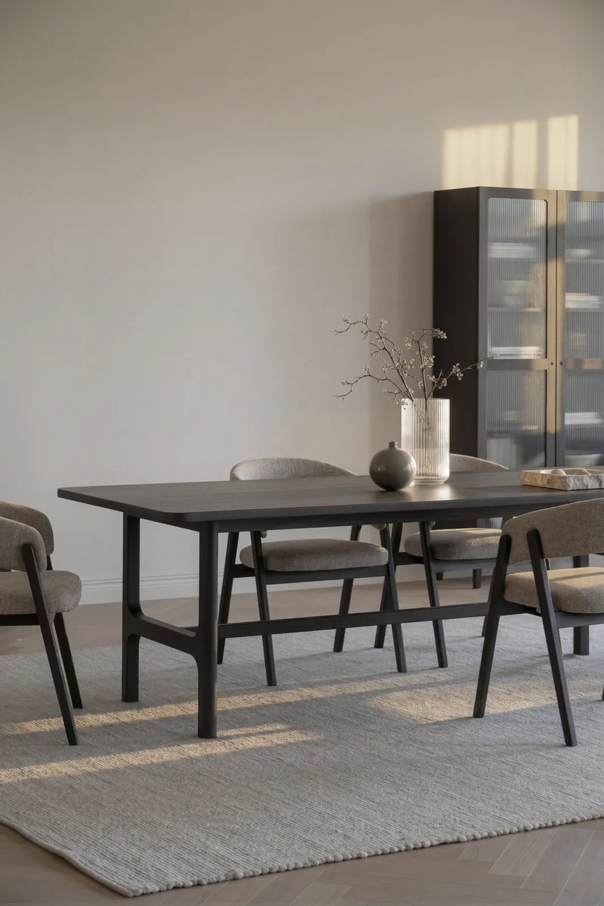 Table de salle à manger DRISCOLL en chêne, 240x100x75 cm