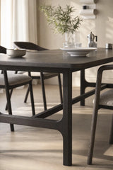 Table de salle à manger DRISCOLL en chêne, 240x100x75 cm