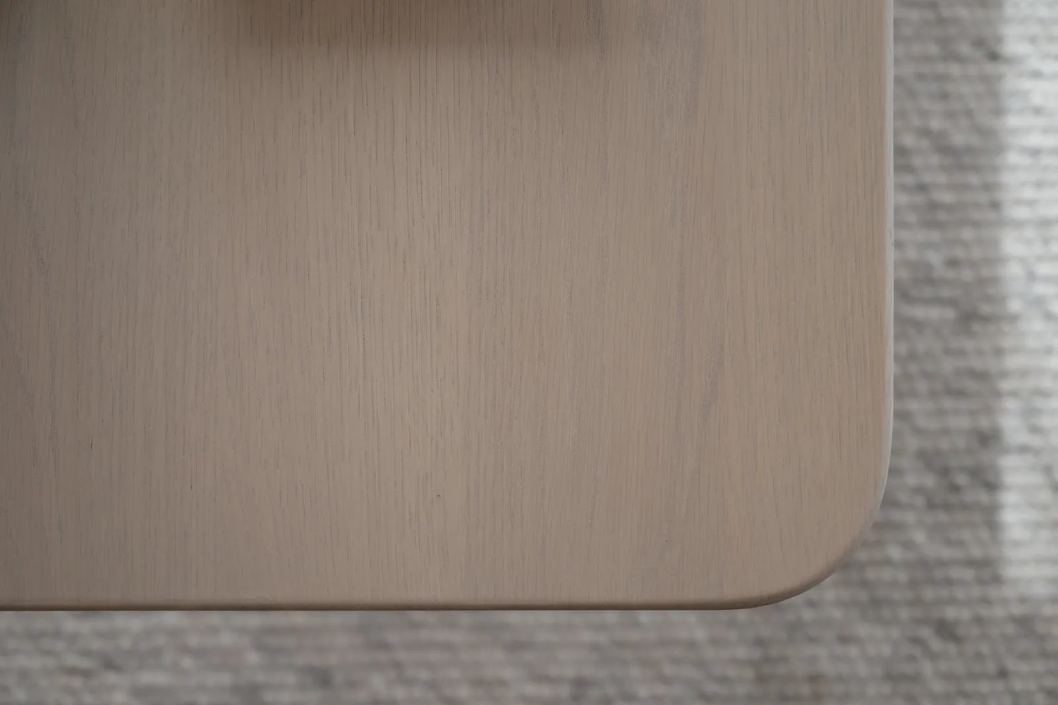 DRISCOLL Couchtisch aus Eiche Weiß pigmentiert 160x70x41cm - ZEN ZONE Furniture