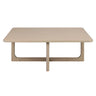 Table basse DRISCOLL en chêne, 120x120x41 cm